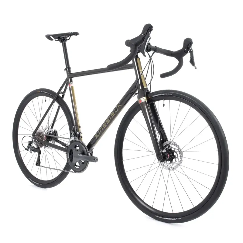 Kinesis UK R2 2024 Gravel Road Bike - Black/Gold-1
